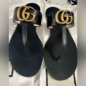 Gucci GG T Strap Sandal